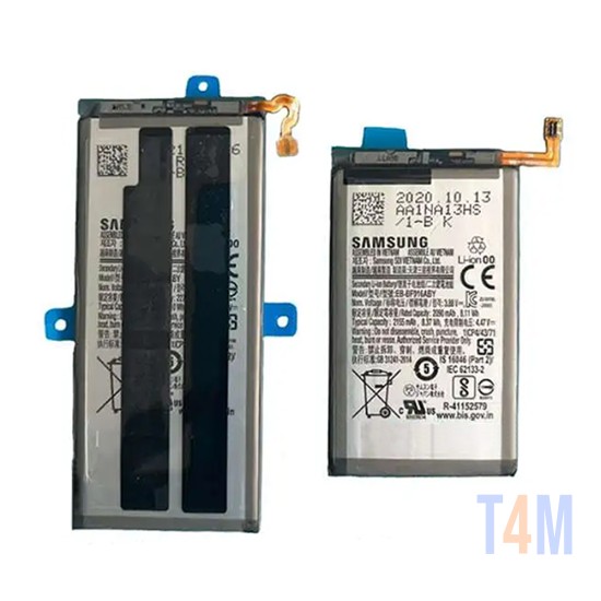 Bateria EB-BF916ABY/EB-BF917ABY para Samsung Galaxy Z Fold 2 5g/SM-F916B (Conjunto de Duas Baterias)
